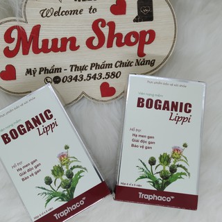 [CHÍNH HÃNG] BOGANIC LIPPI hộp 30 viên dùng cho người mỡ máu