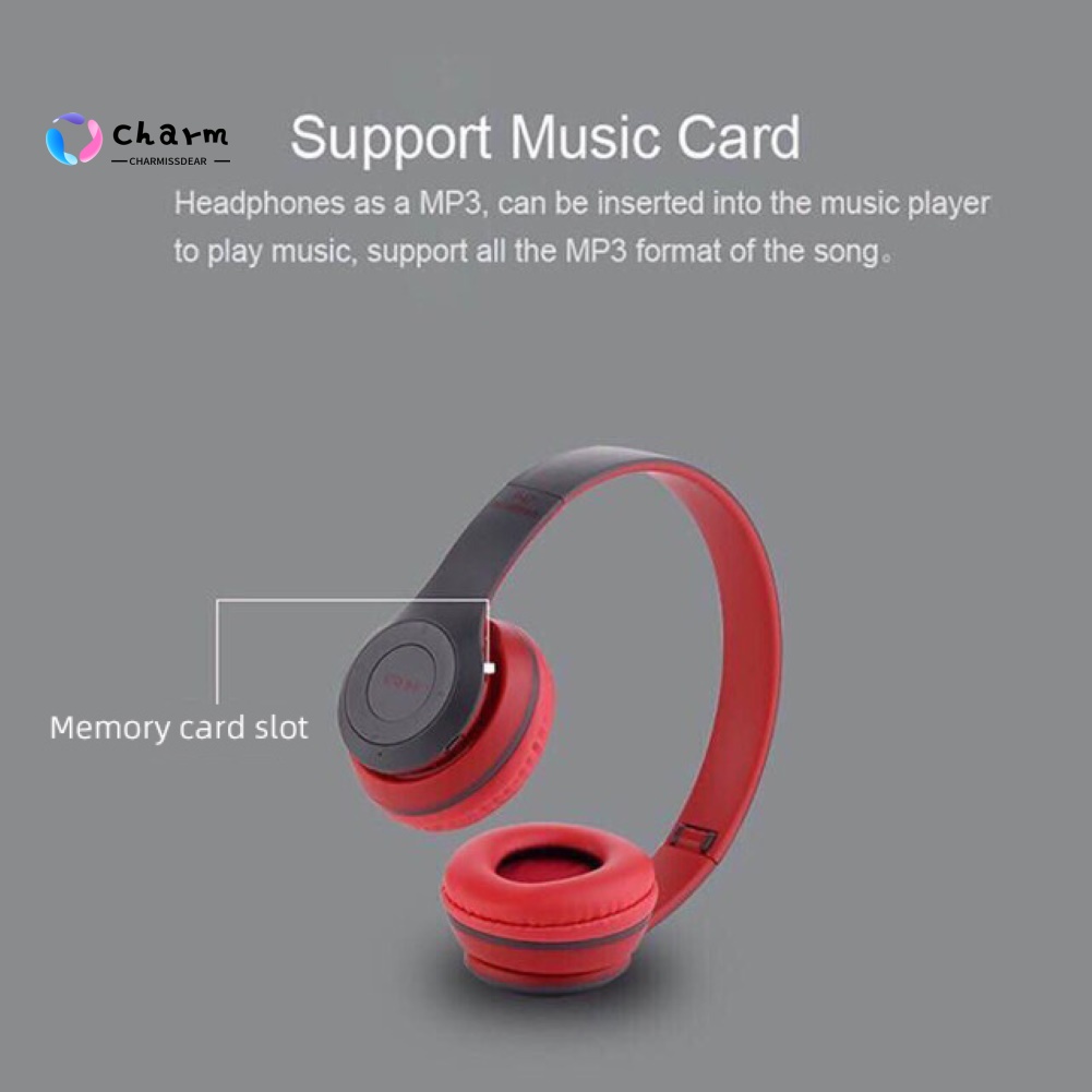 Tai Nghe Trùm Đầu Availble P47 Kết Nối Bluetooth 4.2 Và Phụ Kiện