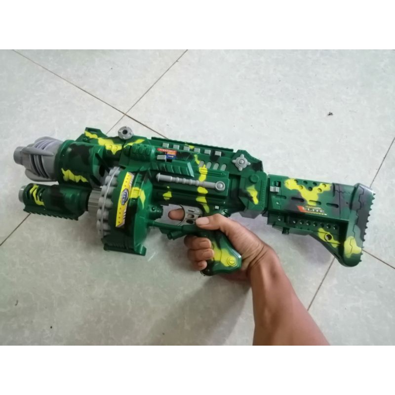 Đồ chơi súng nhựa đạn xốp nerf hyperfire elite