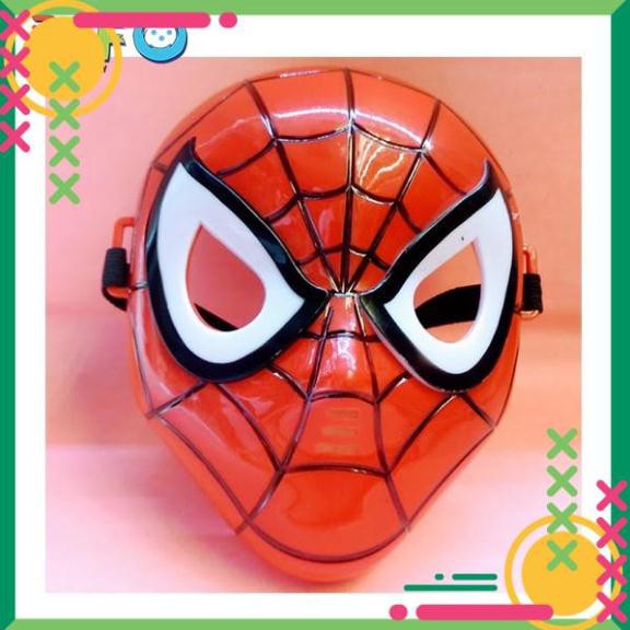 [🏮Ưu đãi khủng toàn shop🏮] Đồ chơi cho bé Mặt nạ 3D có đèn siêu nhân Spider Man Mẫu mới