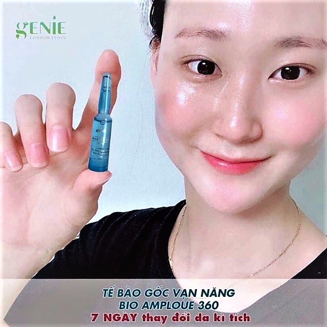 Tế Bào Gốc Chiết Xuất DNA ACIPENSER Phôi Thai Cá Tầm Đại Dương - BIO AMPOULE 360 7 DAYS MIRACLE Genie