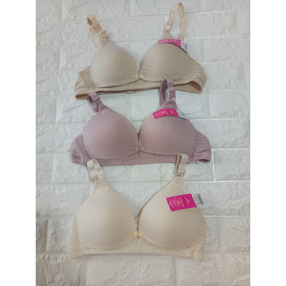 Set 3 Áo lót bú thông hơi thoáng mát tiện lợi.