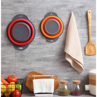 Bộ 2 rổ xếp gọn cao cấp