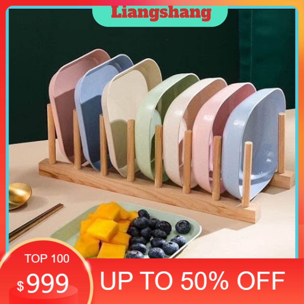 Chuyên sỉ lẻ SET 8 CHIẾC (4)ĐĨA LÚA MẠCH MẪU MỚI nhựa PP không dộc hại
