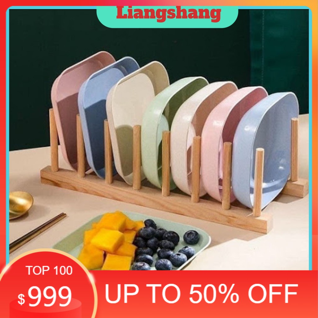 Sale off 50% SET 8 (4)CHIẾC ĐĨA LÚA MẠCH MẪU MỚI TONE MÀU PASTEL NGỌT NGÀO /COMBO 8C ĐĨA LÚA MẠCH