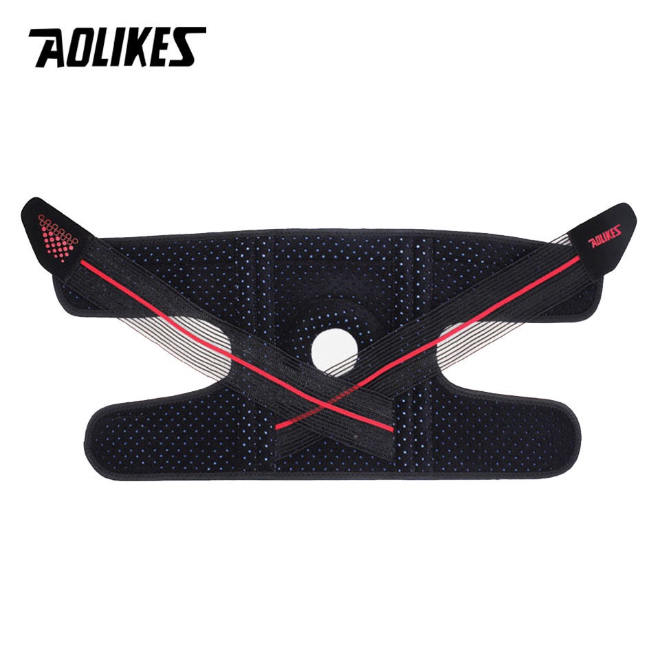 Aolikes (Hàng Mới Về) 1 Cặp Đai Đeo Đầu Gối Hỗ Trợ Tập Thể Thao Chuyên Nghiệp Cho Nam Nữ
