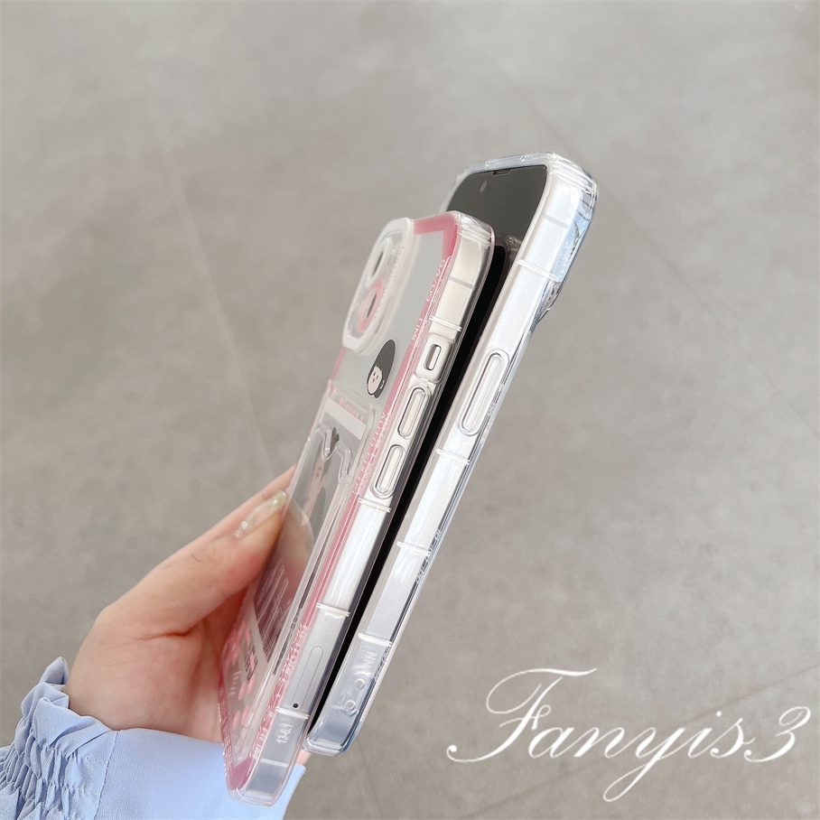 Ốp Điện Thoại TPU Trong Suốt In Hoạt Hình Cho iPhone 13 12 11 Pro Max XS Max XR X XS 8 7 SE 2020 iPhone 7 / 8 / SE 2020