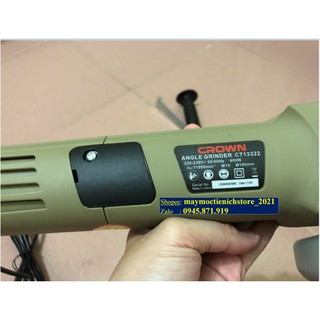 Máy mài góc Crown CT13322