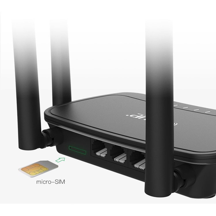 Bộ phát Wifi 4G Edup R102 chuẩn N300 tốc độ 300Mbps. Hỗ trợ 32 thiết bị