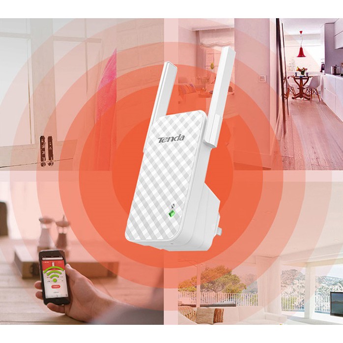 Bộ kích sóng Chính hãng Tenda A9 tốc độ 300Mbps