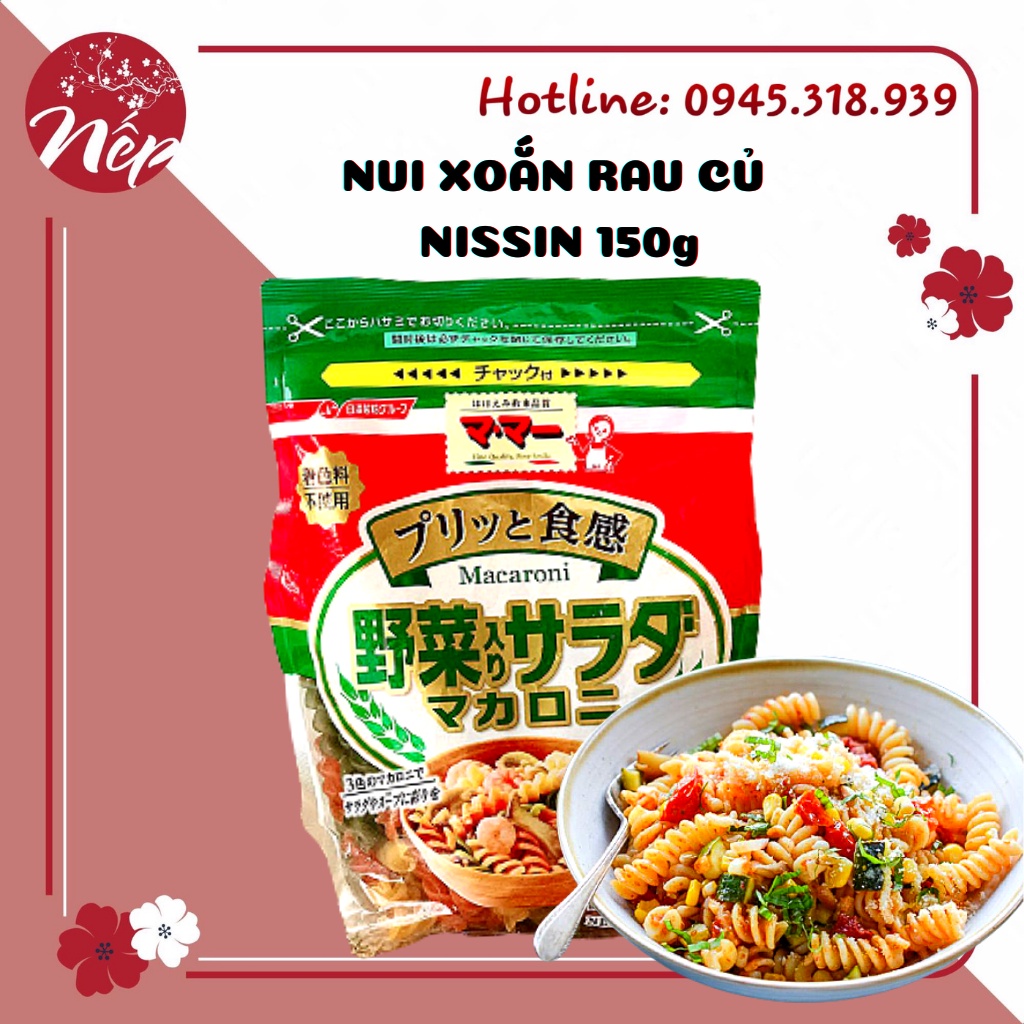 NUI XOẮN RAU CỦ MAMA NISSIN 150g ( DATE 2024)