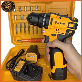 Máy khoan pin hukan xc5 tặng bộ phụ kiện 24 chi tiết
