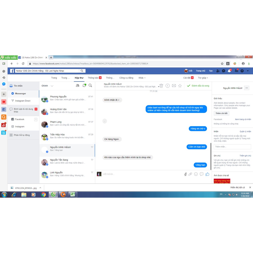 [Mã 2611DIENTU500K hoàn 7% đơn 300K] Điện Thoại Nokia 1280 Zin Độ Led+ Nhạc Mp3 ( kèm pin sạc) | BigBuy360 - bigbuy360.vn