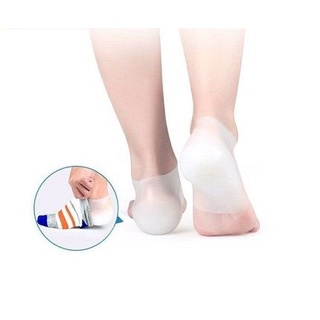 Tất silicon tăng chiều cao miếng lót gót chân tăng chiều cao có đệm khi miếng độn gót tàng hình👣👠🧦👟🥾