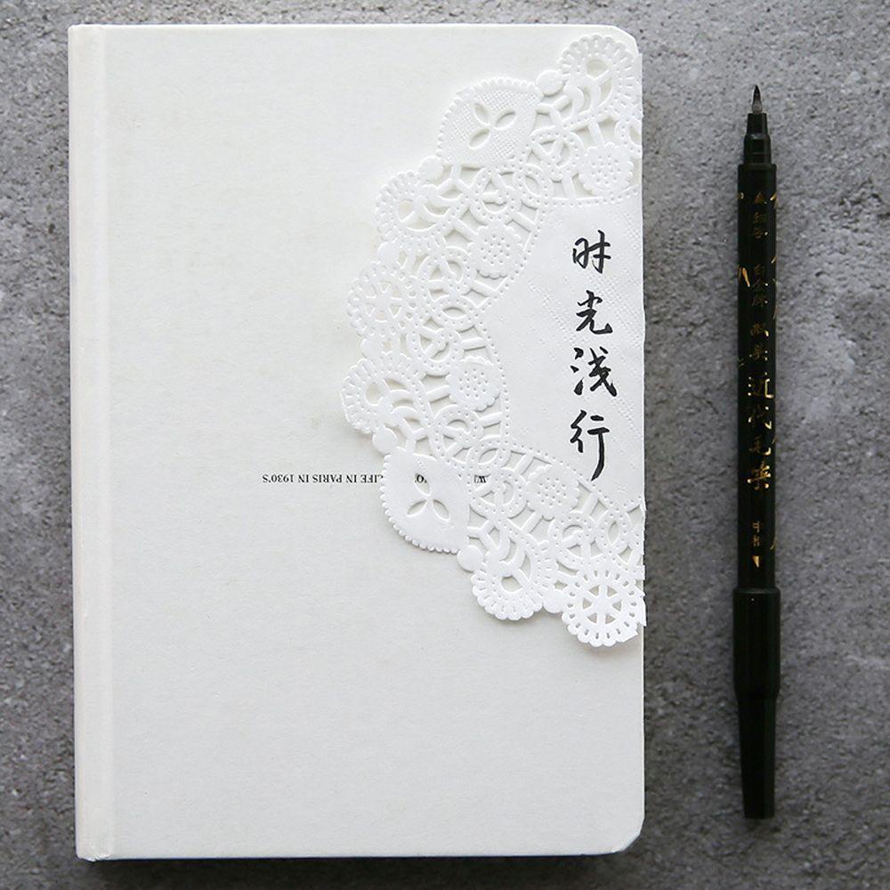 Thẻ Giấy Dán Trang Trí Sổ Tay / Nhật Ký / Sổ Tay Họa Tiết Ren Doilies Kiểu Vintage