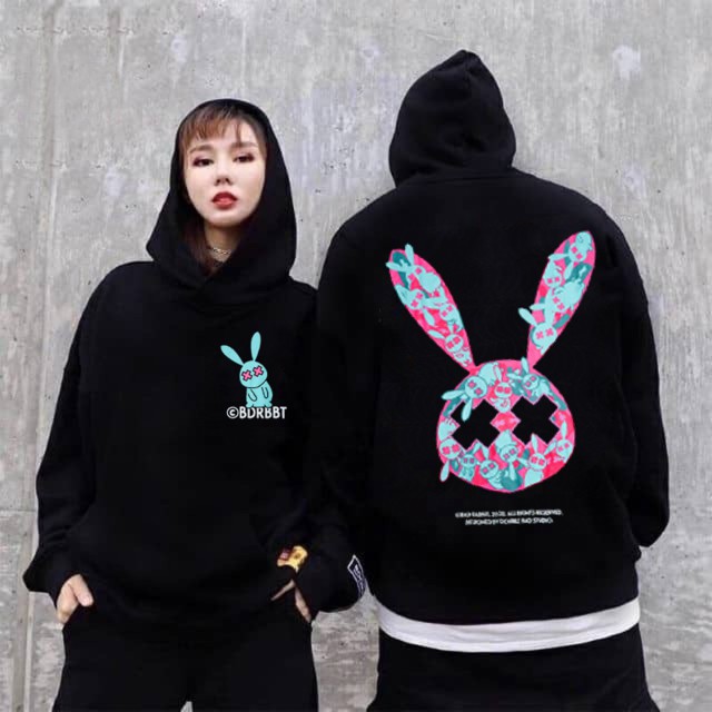Áo hoodie sweater nỉ bad rabiits unisex form rộng freeship toàn quốc M129 | BigBuy360 - bigbuy360.vn