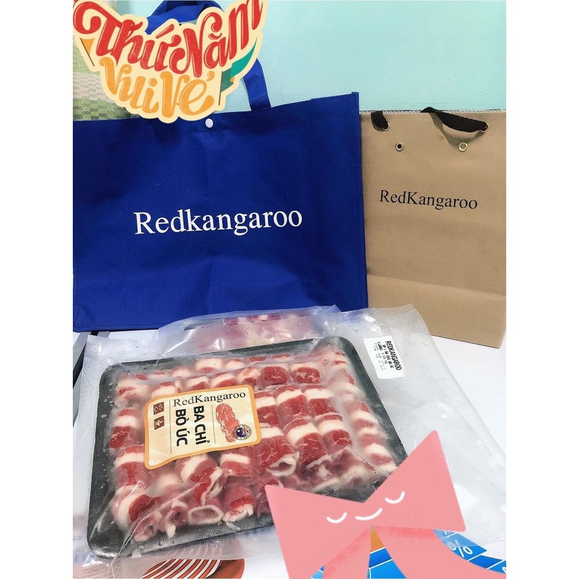 Ba Chỉ Bò Úc Nhập Khẩu Chất Lương Cao 500Gram | Nướng Lẩu | [Giao Hỏa Tốc TP HCM]