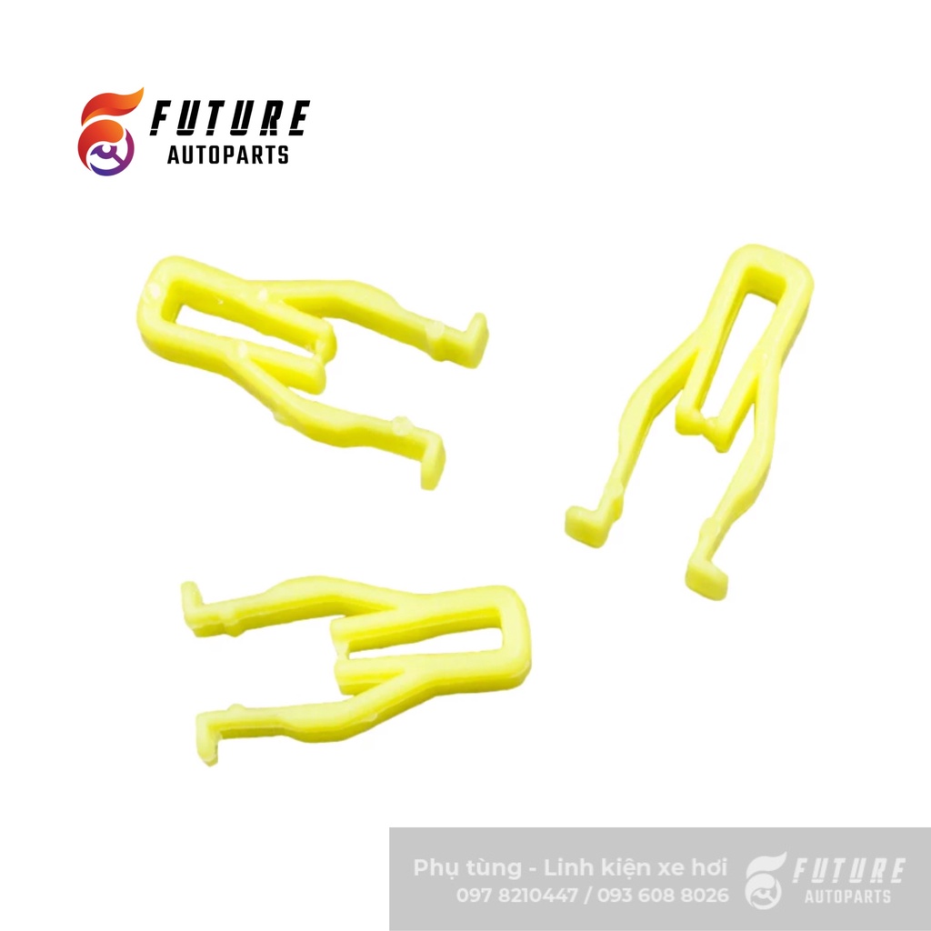 Set 50 chiếc chốt nhựa cài mặt taplo cho xe hơi - Future Autoparts