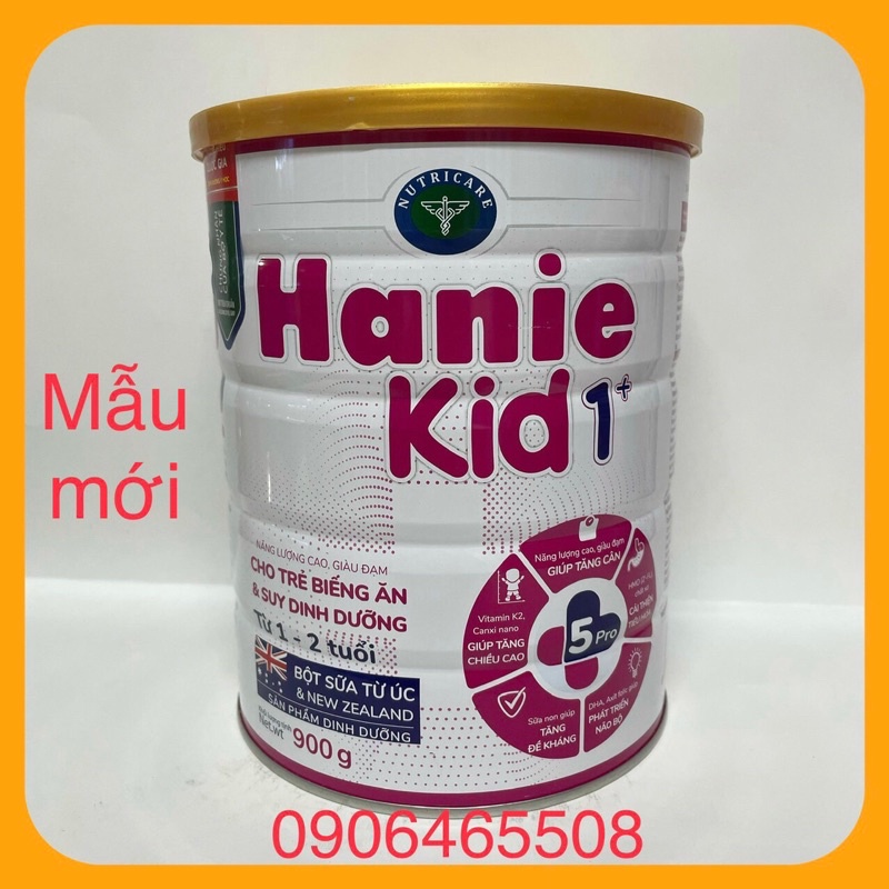 Sữa Hanie Kid Junior -900g ( cho trẻ biếng ăn và suy dinh dưỡng) date: 05/2023