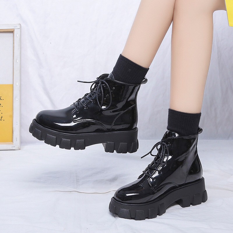 Boots da cổ thấp để cao 7cm (hàng có sẵn)