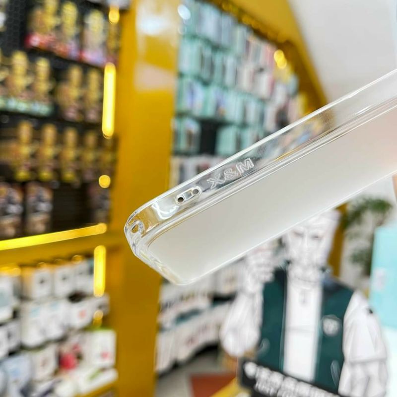 Ốp lưng trong nhám bảo vệ camera X&amp;M cho iPhone 14 Pro max, 13 Pro Max, 11 Pro Max, 12 Pro Max chống vân tay bảo vệ máy