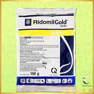 Thuốc trừ bênh Ridomil GOLD 100g thumbnail