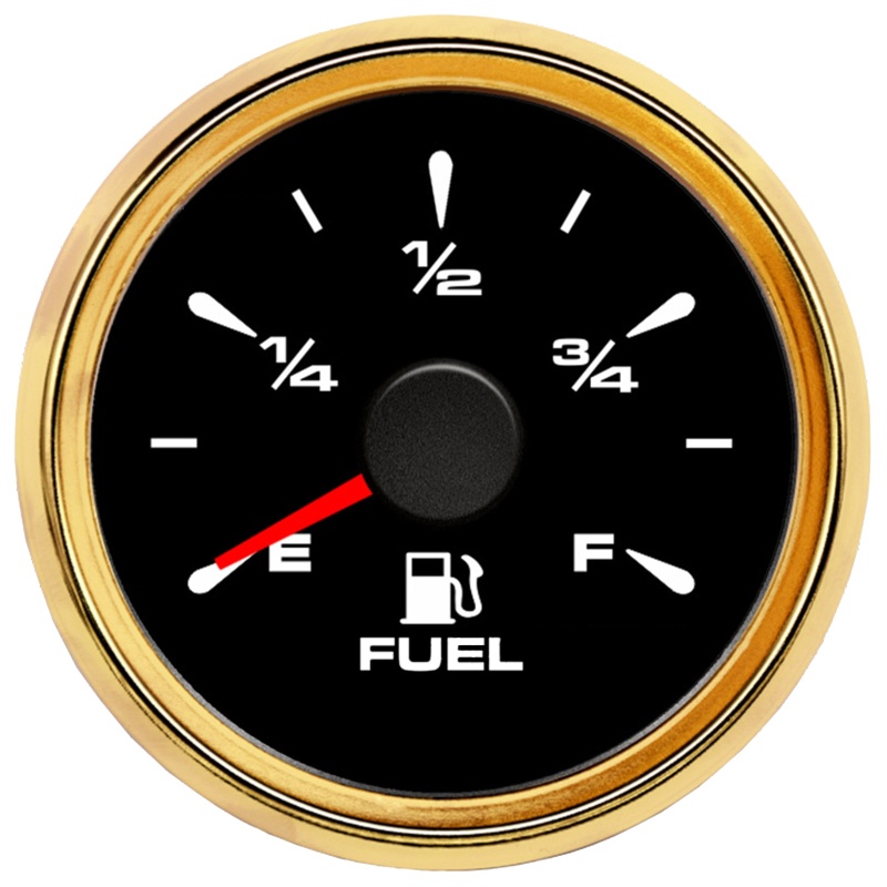 Đồng Hồ Đo Mức Nhiên Liệu EDB 5.2cm Cho Xe Hơi Tàu Thuyền