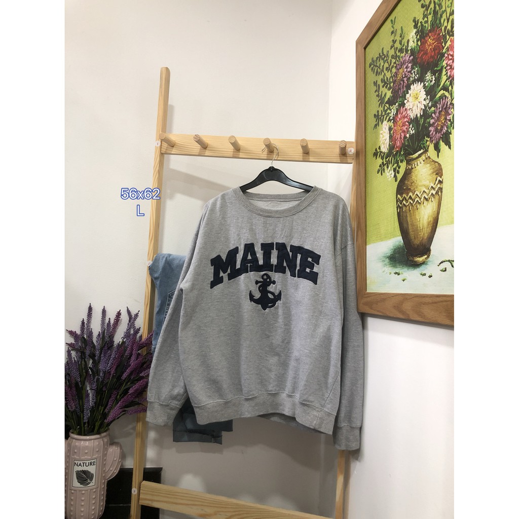 Áo sweater Mỹ 2hand oversize, áo sweater chất nỉ dài tay unisex form chuẩn phù hợp cho mọi lứa tuổi (mẫu ngẫu nhiên) | BigBuy360 - bigbuy360.vn