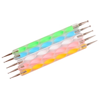 Set 5 cọ chấm bi đủ size - bút chấm bi