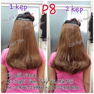 Tóc kẹp cụp đủ dáng