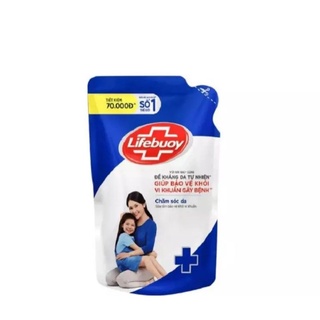 1 bịch sữa tắm lifeboy chăm sóc da 850g