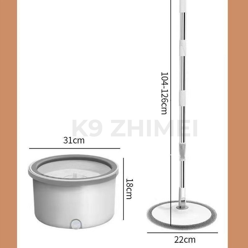 Cây Lau Nhà Tự Vắt Thông Minh K9 Chổi Lau Nhà Tách Nước Bẩn 360 Độ Bộ Lau Nhà Cao Cấp Tặng Kèm Bông Lau