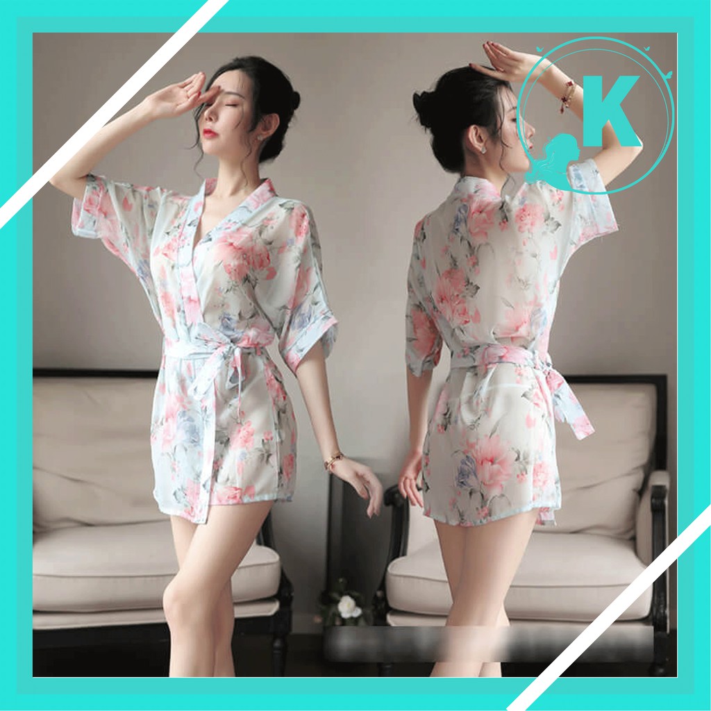Đồ Ngủ Sexy Áo Choàng Kimono Sang Trọng Hấp Dẫn Quyến Rũ | BigBuy360 - bigbuy360.vn