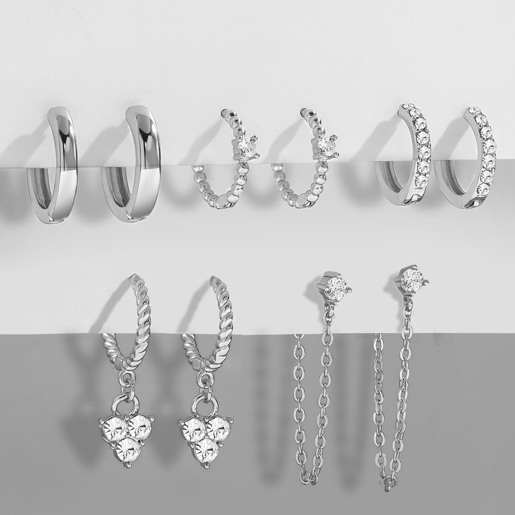 Set khuyên tai thời trang dành cho nữ