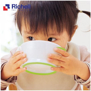 Bát ăn dặm có nắp Richell cho bé