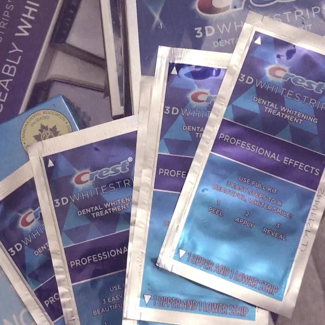 Miếng dán trắng răng Crest 3D White - CHÍNH HÃNG | BigBuy360 - bigbuy360.vn