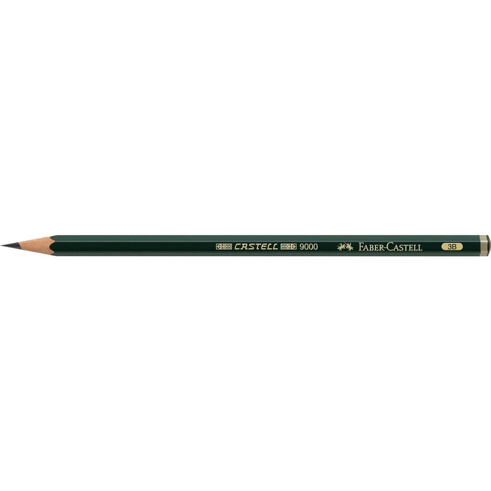 Bút Chì Gỗ 3B Castell 9000 - Faber-Castell 117103