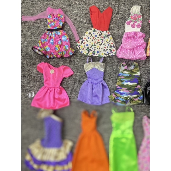QAA8-ĐẦM CHO BÚP BÊ BARBIE
