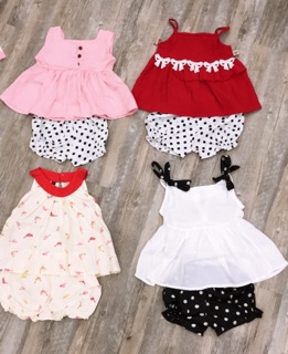 combo set đồ cho bé gái(4bô hoặc bộ và váy)