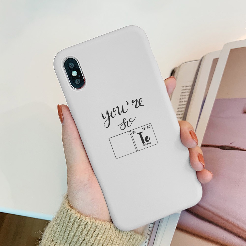 [Freeship toàn quốc từ 50k] Ốp lưng you 're so cute TPU cao cấp siêu HOT cho Ip6 Ip7 IpXs IpXS Max Ip6 plus XR