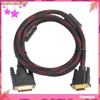 Dây cáp âm thanh 4.6ft 24 + 5 kết nối Dvi-I sang VGA