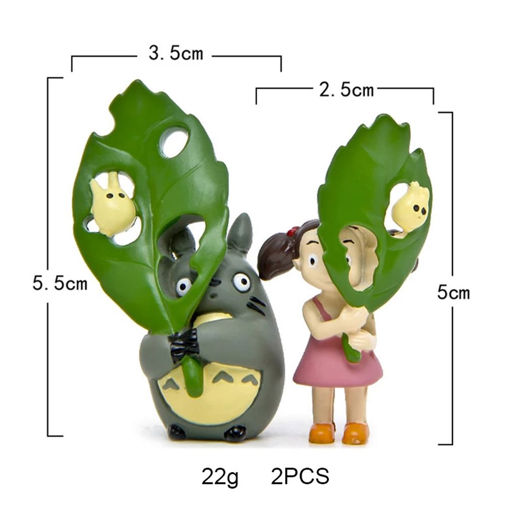 Mô hình đồ chơi Totoro bằng nhựa trang trí xe hơi
