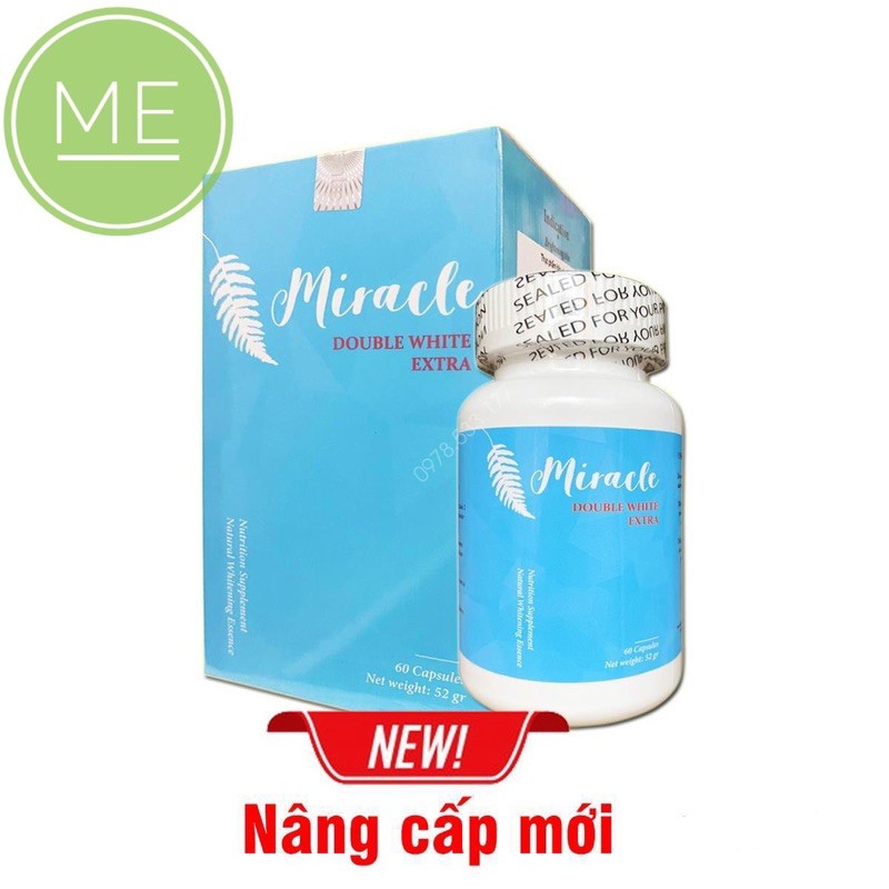 [HÀNG NHẬP KHẨU] Viên uống MIRACLE làm trắng da, giảm nám, chống lão hoá và chống nắng loại mới nhất