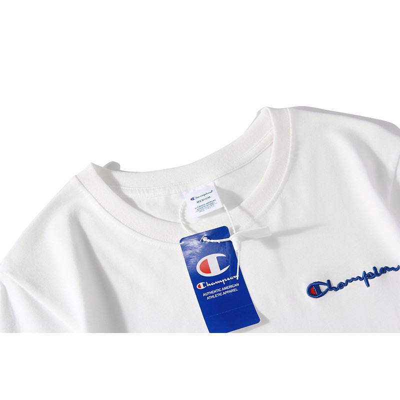 Áo Thun Cotton Ngắn Tay Thêu Họa Tiết Xinh Xắn Dành Cho Các Cặp Đôi