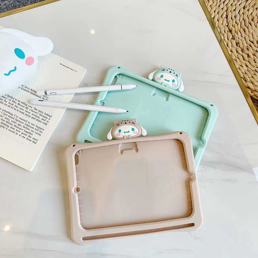 Ốp bảo vệ silicone có ngăn đựng bút cho Apple Ipad Air Mini 1 2 3 4 5 Ipad 5 6 9.7” Pro11" 10.5" 2019 10.2" 7th Gen | BigBuy360 - bigbuy360.vn