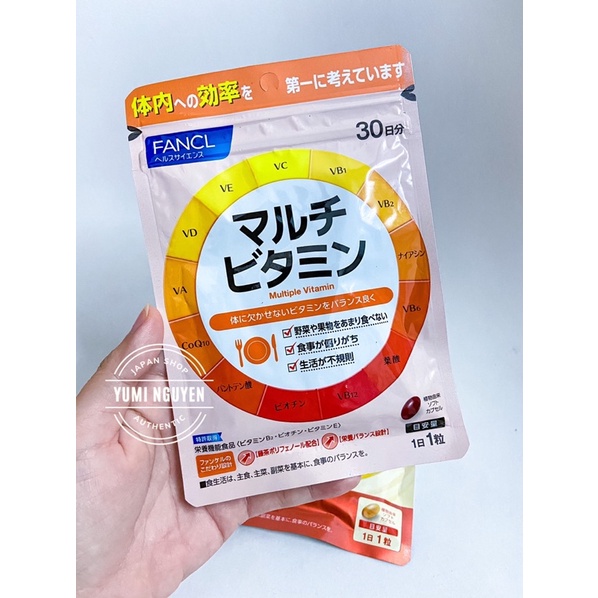 Viên Vitamin Tổng Hợp FANCL 30 Viên