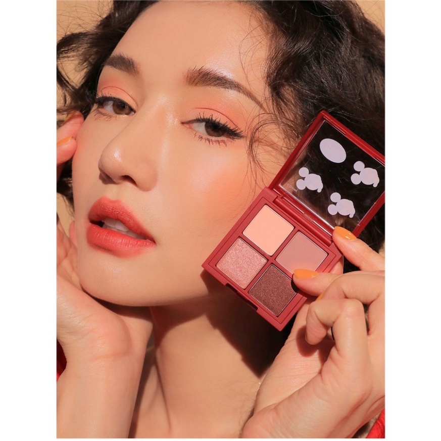 Bảng màu mắt 4 ô mini Mickey 3.CE Disney Mini Multi Eye Color Palette Phiên bản giới hạn mới