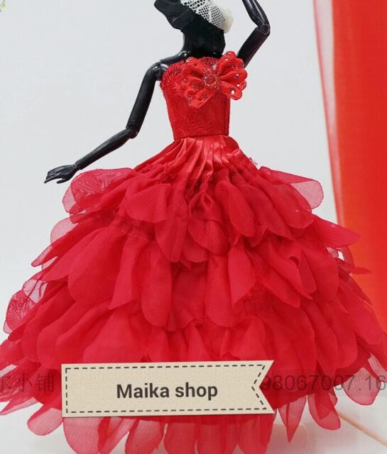 Váy búp bê xếp tầng xinh xinh