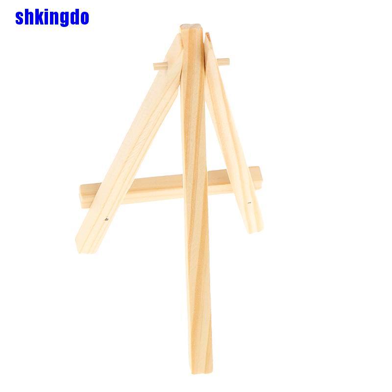 5 giá vẽ bằng gỗ nhỏ xinh trưng bày bàn tiệc cưới