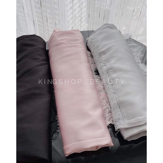 Set lụa trơn pizama phối ren siêu đẹp
